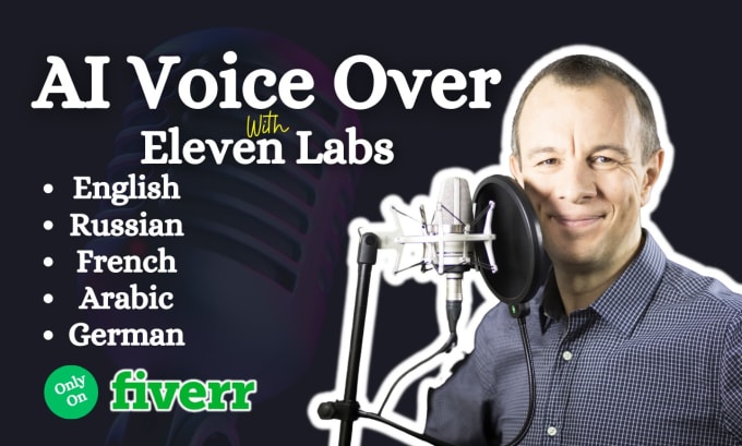 Gig Preview - Do human like text to speech ai voice over using eleven labs