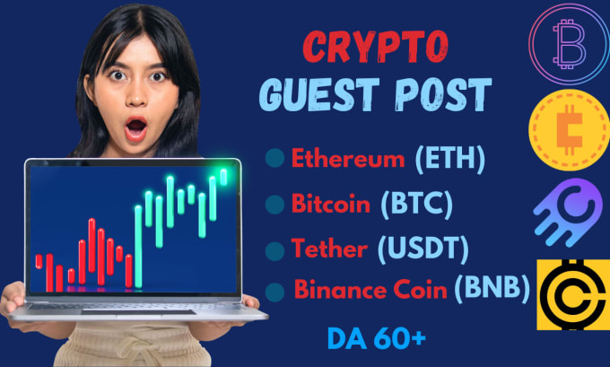 Gig Preview - Guest post or press release on a crypto blog with da 60 plus