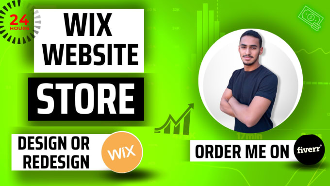 Gig Preview - Craft custom wix ecommerce websites, redesign wix website