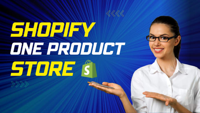 Gig Preview - Make shopify landing page or one product store