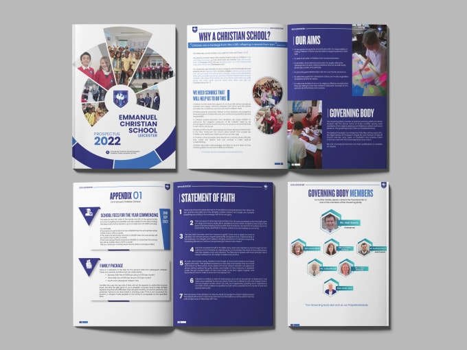 Gig Preview - Design educational brochure for school, college university or company profile