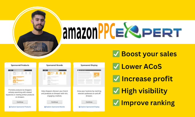 Gig Preview - Be your amazon PPC specialist, PPC expert to optimize PPC ads, reduce acos