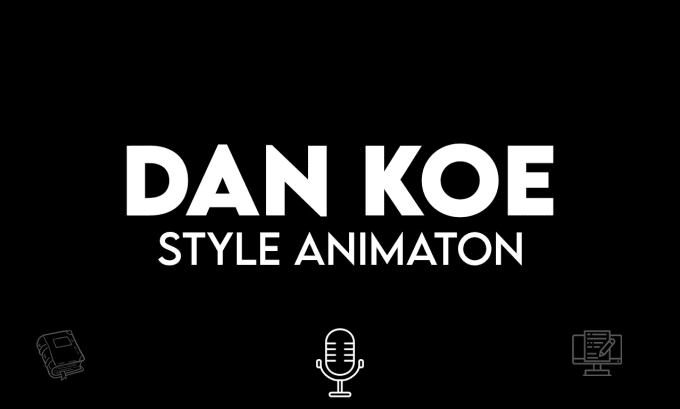 Gig Preview - Do dan koe style animation videos for instagram, tiktok