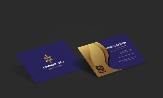 Gig Preview - Do professional business card design