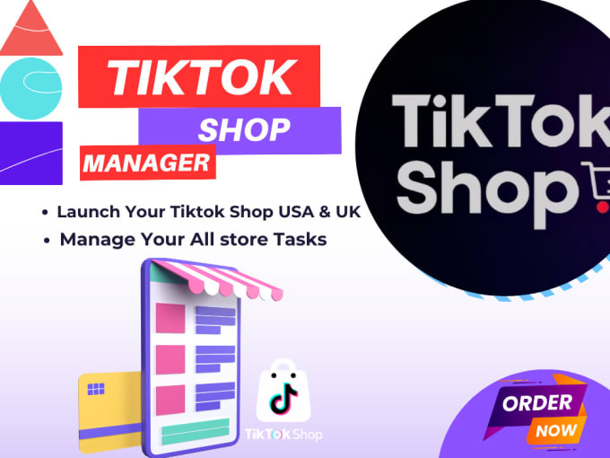 Gig Preview - Setup your tiktok shop USA,UK and manage your tiktok store