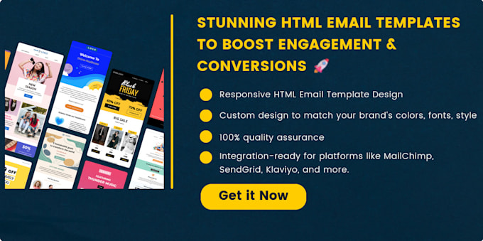 Gig Preview - Build responsive HTML email templates