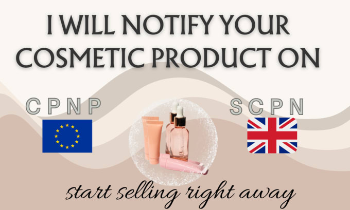 Gig Preview - Notify your cosmetic product on portal