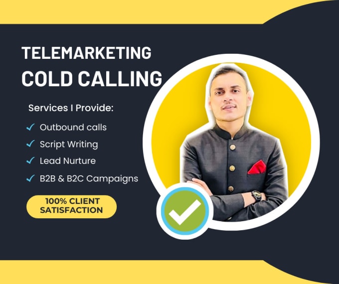 Gig Preview - Be a dedicated cold caller for your business