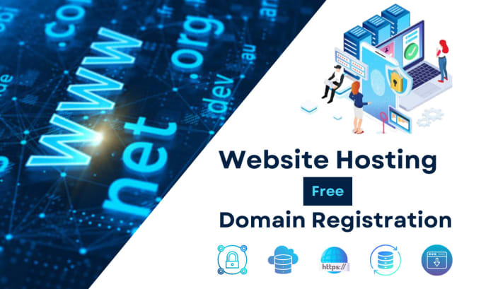 Gig Preview - Buy domain, website hosting, SSL and cpanel for your website