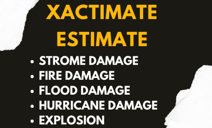 Gig Preview - Do xactimate for your insurance claim