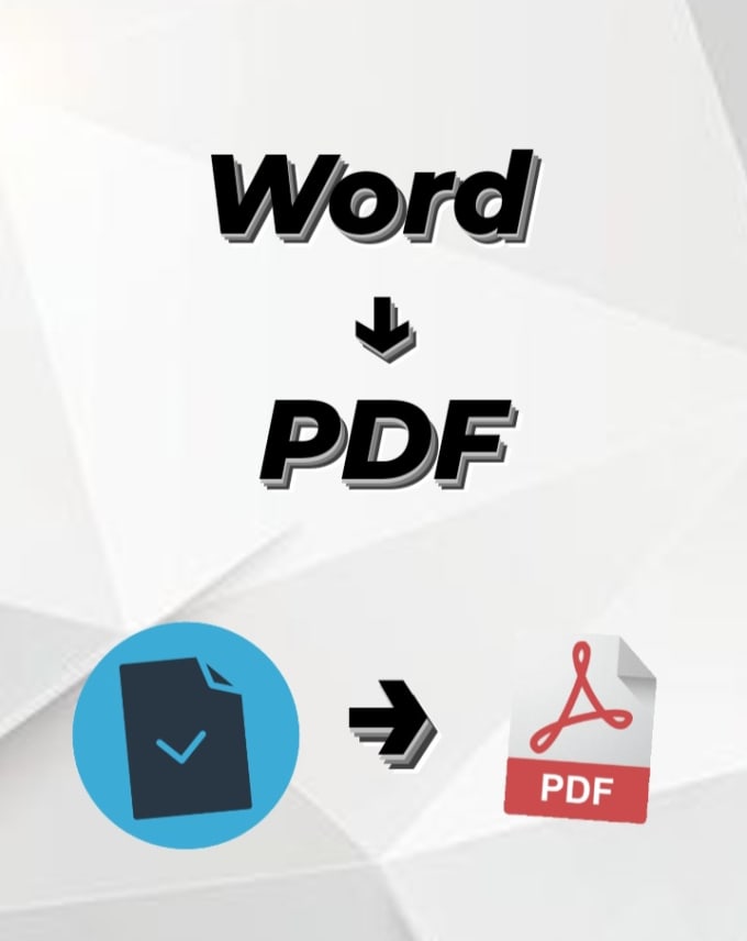 Gig Preview - Convert word document to pdf