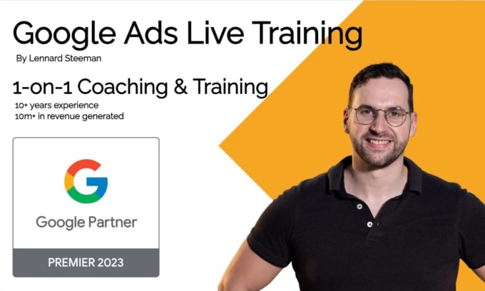 Gig Preview - Our agency will coach you in google ads