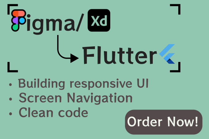 Gig Preview - Convert figma to flutter ,flutter design or flutter UI development