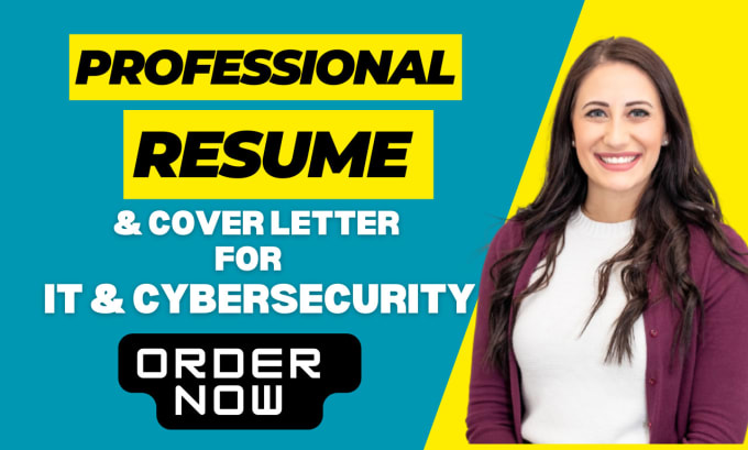 Gig Preview - Do cyber security analyst , soc analyst,  data analyst resume