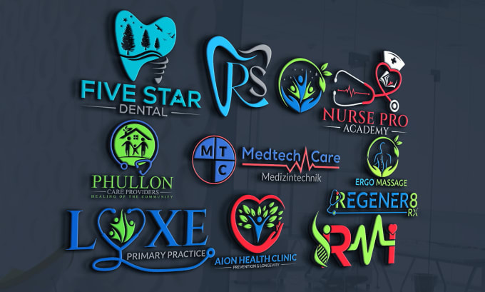 Gig Preview - Professional and unique medical logo for healthcare, dental, wellness, hospitals