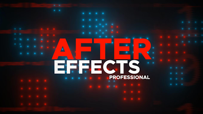 Bestseller - edit any after effects template or make a custom animation