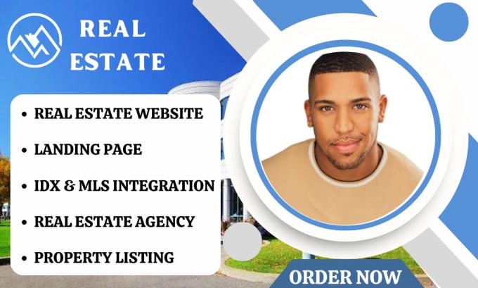 Gig Preview - Build custom idx website real estate website idx website mls