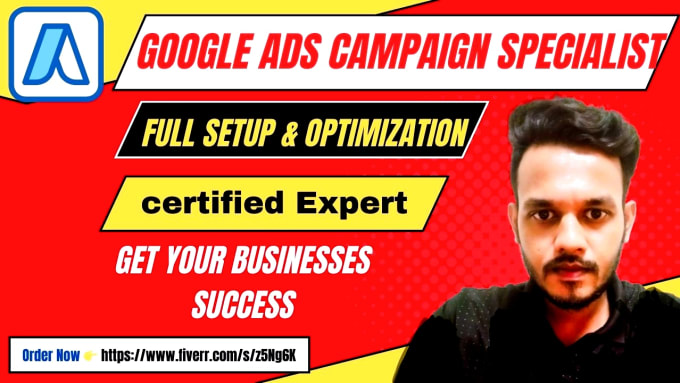 Gig Preview - Setup and optimize your google ads adwords ppc campaign