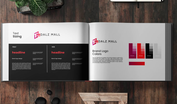 Gig Preview - Do business logo design with brand style guides