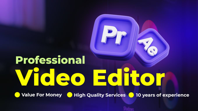 Gig Preview - Do professional video edit for different social media