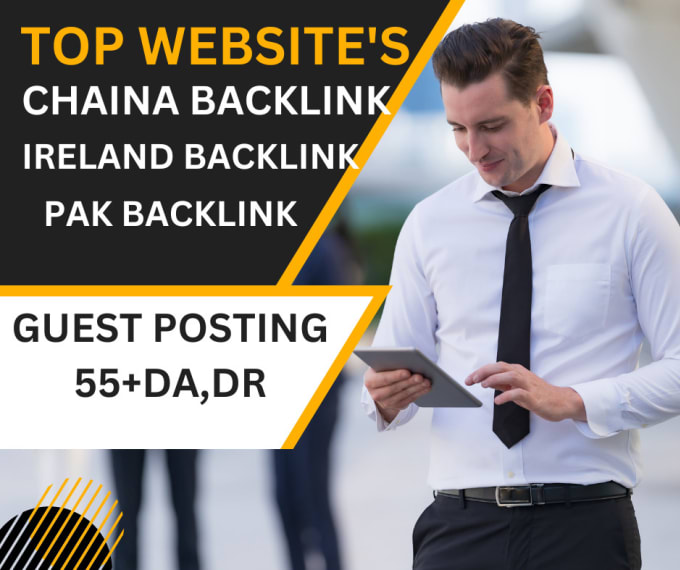 Gig Preview - Guest post cahina, pakistan, ireland high authority backlink