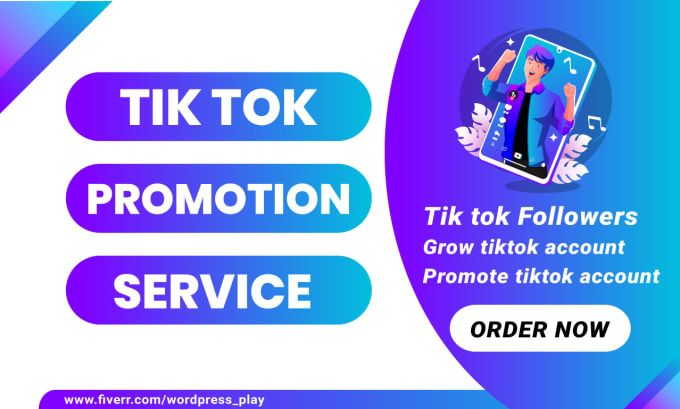 Gig Preview - Our agency will grow and promote your tiktok account with tik tok ads, tik tok ads manager