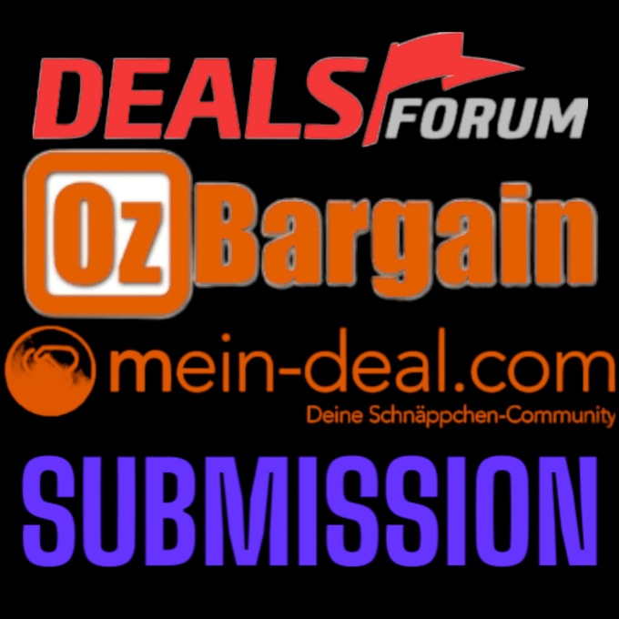 Gig Preview - Submit your coupon to best german websites ozbargain, meindeal