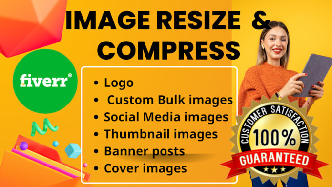 Gig Preview - Compress image resize, poster, banner without losing quality