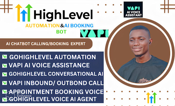 Gig Preview - Vapi gohighlevel automation appointment booking  conversational voice ai agent