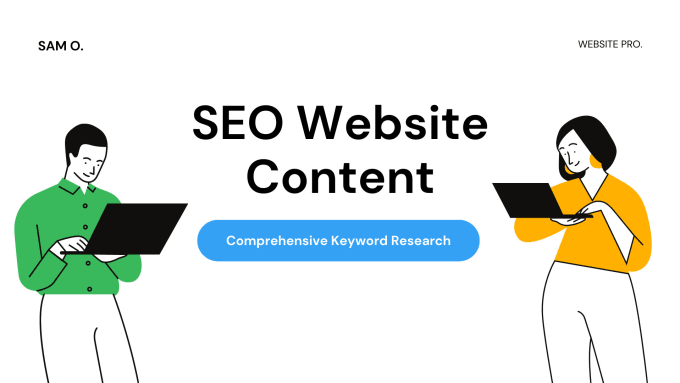 Gig Preview - Write SEO content for your website