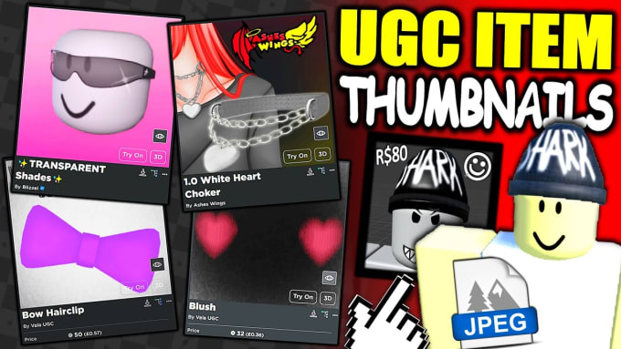 How to Make Your Own Roblox UGC Items! 