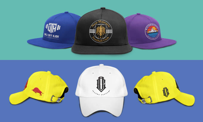 Gig Preview - Do snapback, baseball cap mockup and artwork, logo and badge