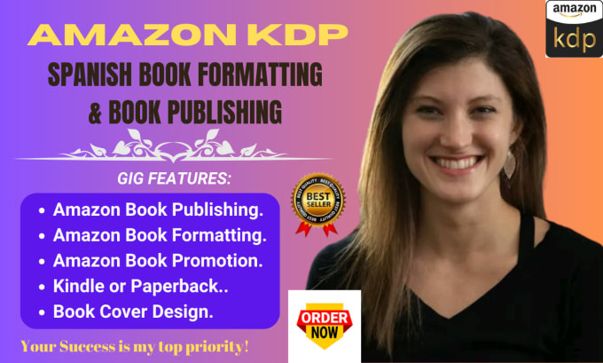 Bestseller - do spanish amazon kdp book publishing, spanish book formatting paperback