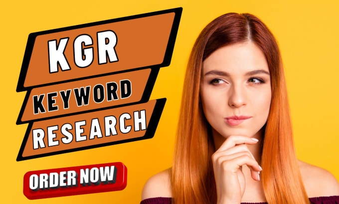 Gig Preview - Do best kgr keyword research for SEO and competitor analysis for top ranking