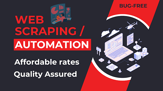 Bestseller - do custom web scraping and web automation