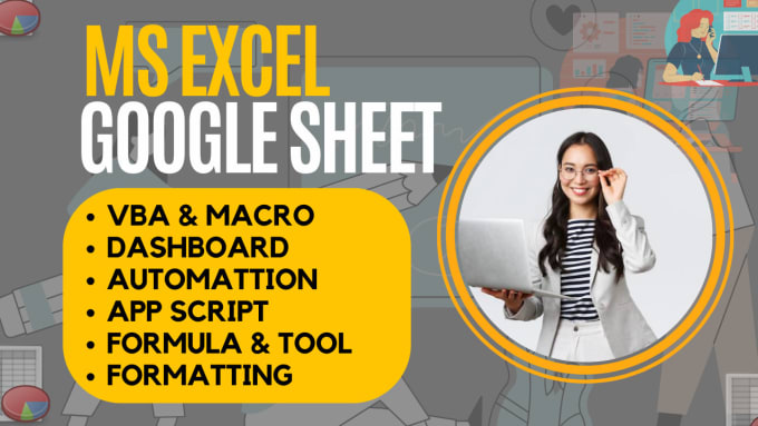 Gig Preview - Design dashboards in excel, google sheet and power bi