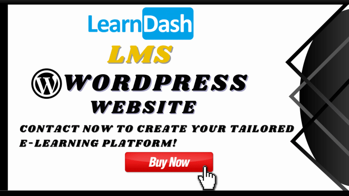 Gig Preview - Develop wordpress lms website or learndash or tutor lms website