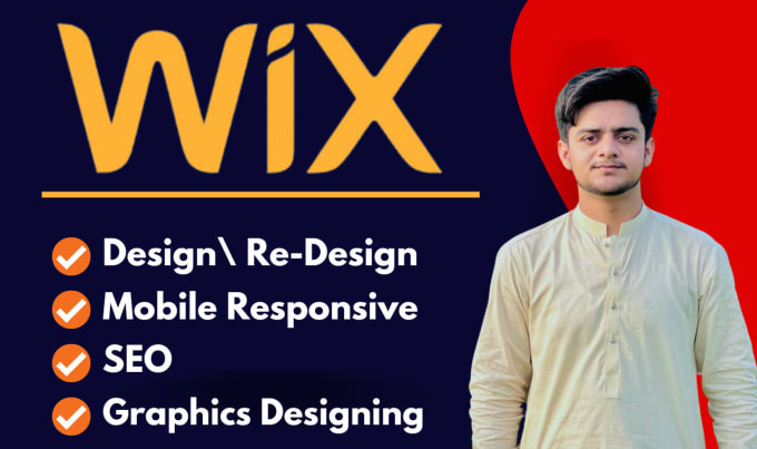 Gig Preview - Build wix website design, wix ecommerce, editor x, redesign wix