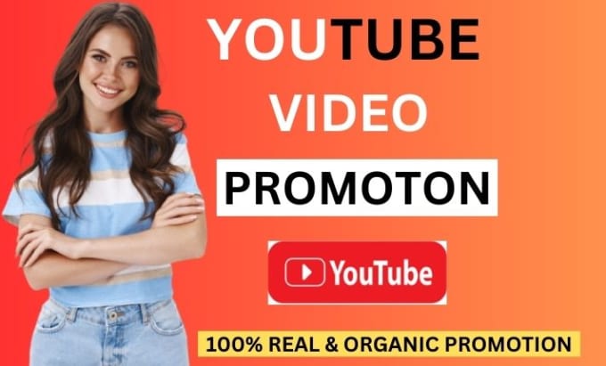 Bestseller - do organic youtube video promotion to grow your channel