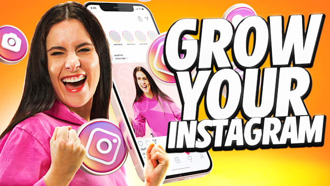 Gig Preview - Do super fast organic instagram growth to grow organic followers