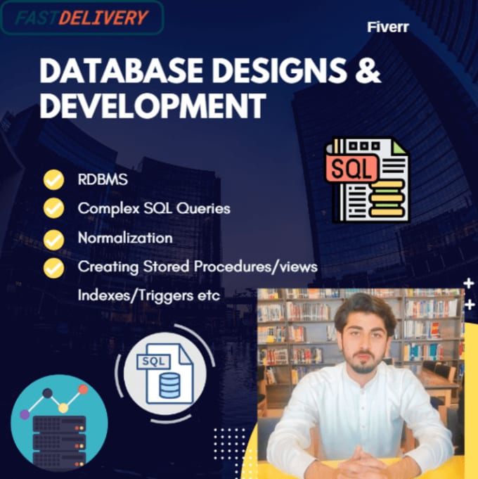 Gig Preview - Develop databases, stored procedures ,complex sql query optimization