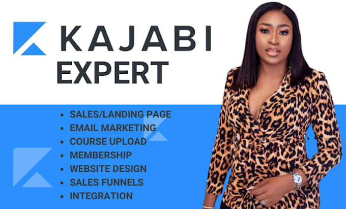 Gig Preview - Kajabi website, kajabi online course, kajabi online course, kajabi website