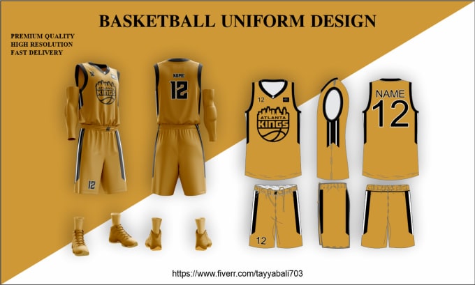 Gig Preview - Design basketball sublimation jersey or uniform 2d mockup