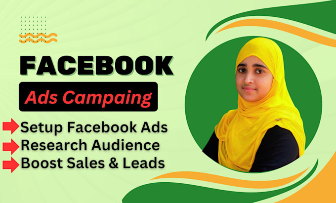 Gig Preview - Setup facebook ads campaign for leads and sales