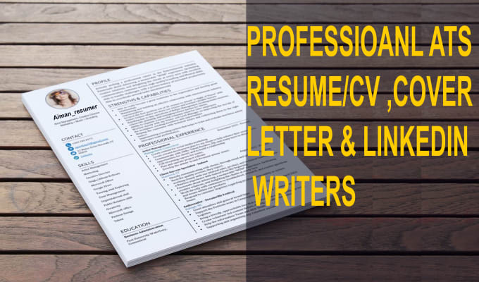 Gig Preview - Provide professional resume cv wriitng services