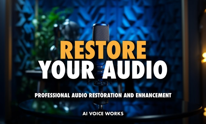 Gig Preview - Restore your audio recording