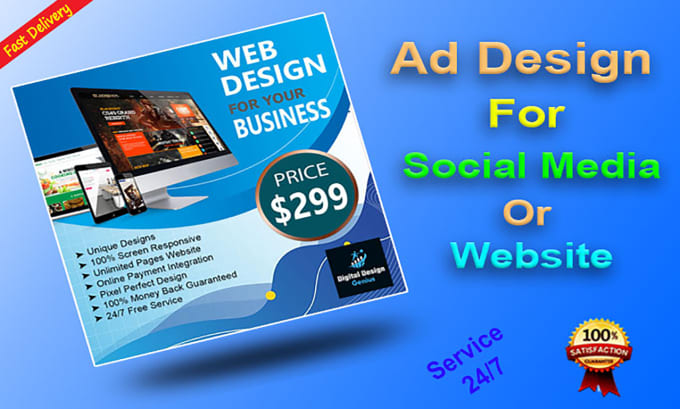 Gig Preview - Ad banner design for social media and website