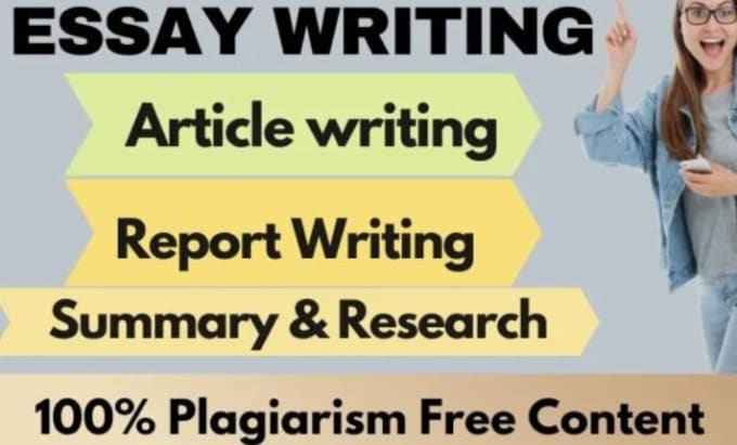 Gig Preview - Write urgent essays, research summary papers and articles