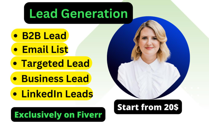 Gig Preview - Do local lead generation, linkedin research, email find and data mining