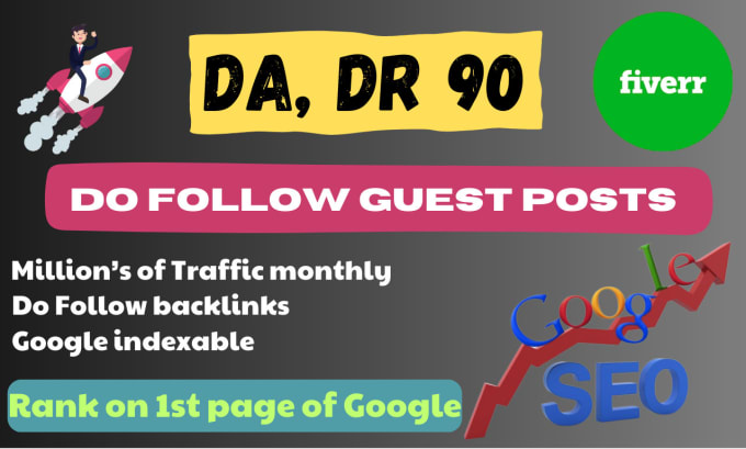 Gig Preview - Do SEO guest post with dofollow backlinks on high traffic site